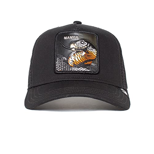 Goorin Bros. Unisex Adjustable Black Snapback Cap - Mamba