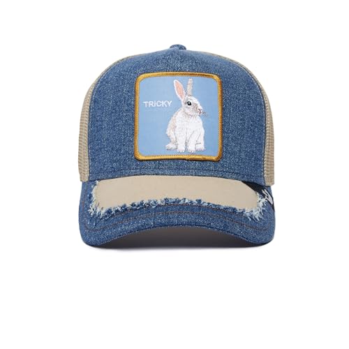 Goorin Bros. Unisex Silky Roots Denim Trucker Hat